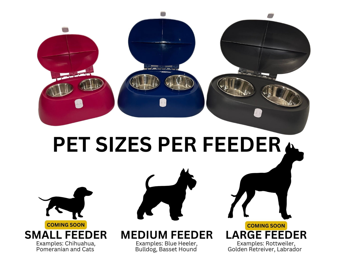 BLUE - Medium Size NO! NO! Bowls